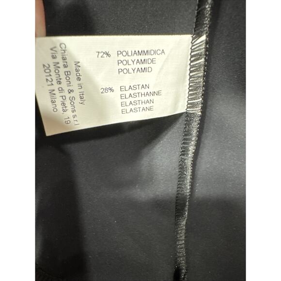 CHIARA BONI LA PETITE ROBE Black Mermaid Dressy Maxi Skirt 40 US 4 Party Formal - Picture 6 of 14